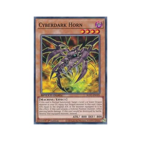 Cyberdark Horn - SGX1-ENG05