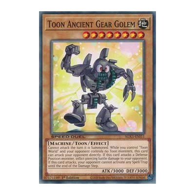 Toon Ancient Gear Golem - SGX1-ENI11