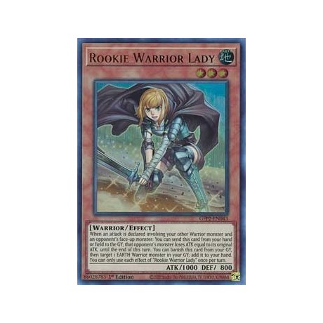 Rookie Warrior Lady - GFP2-EN043