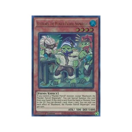 Bluebeard, the Plunder Patroll Shipwright - GFP2-EN093