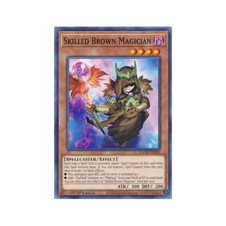 Skilled Brown Magician - BACH-EN024