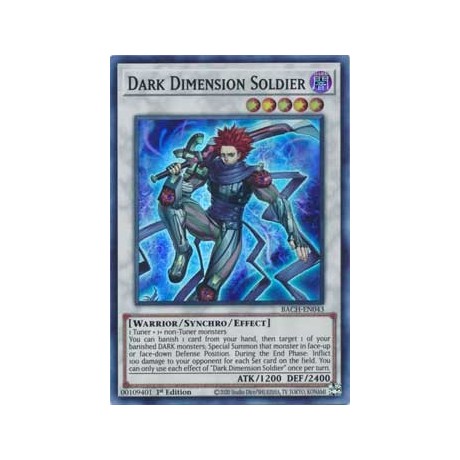 Dark Dimension Soldier - BACH-EN043