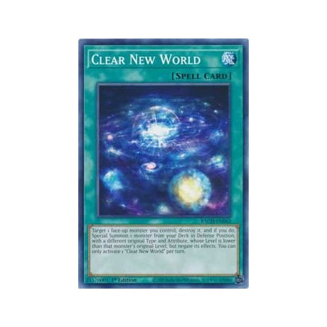 Clear New World - BACH-EN062