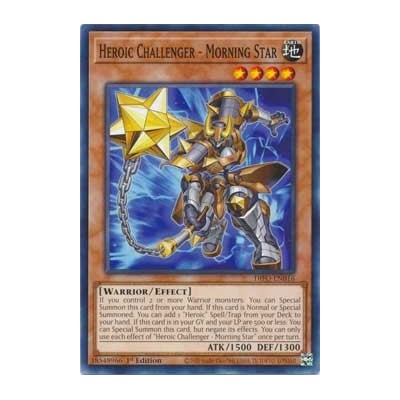 Heroic Challenger - Morning Star - DIFO-EN016