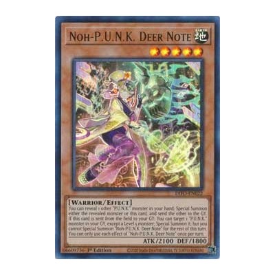 Noh-P.U.N.K. Deer Note - DIFO-EN022