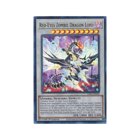 Red-Eyes Zombie Dragon Lord - DIFO-EN039