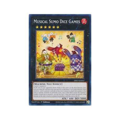 Musical Sumo Dice Games - DIFO-EN047