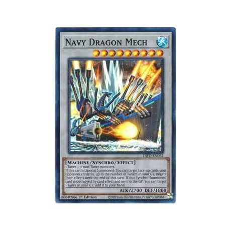 Navy Dragon Mech - DIFO-EN082