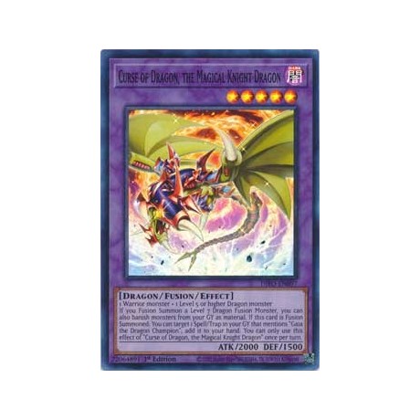 Curse of Dragon, the Magical Knight Dragon - DIFO-EN097