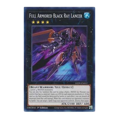 Full Armored Black Ray Lancer - LED9-EN012