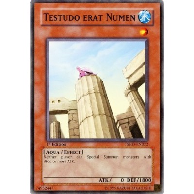 Testudo erat Numen - TSHD-EN032 - Usada