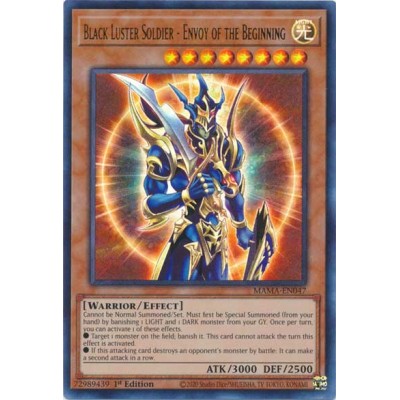 Black Luster Soldier - Envoy of the Beginning - MAMA-EN047