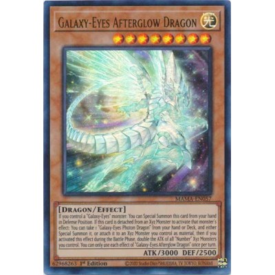 Galaxy-Eyes Afterglow Dragon - MAMA-EN057