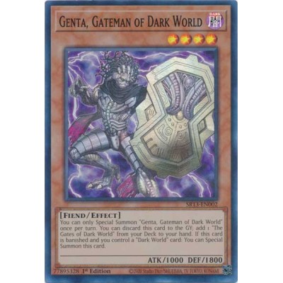 Genta, Gateman of Dark World - SR13-EN002