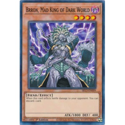 Brron, Mad King of Dark World - SR13-EN009