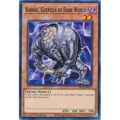 Kahkki, Guerilla of Dark World - SR13-EN013