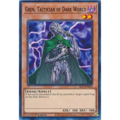 Gren, Tactician of Dark World - SR13-EN014