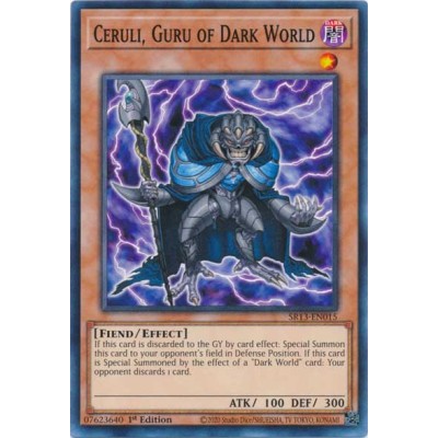 Ceruli, Guru of Dark World - SR13-EN015