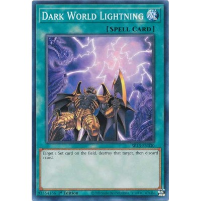 Dark World Lightning - SR13-EN030