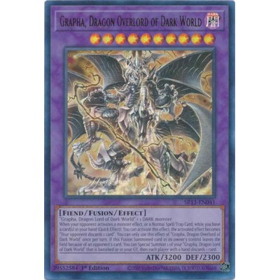 Grapha, Dragon Overlord of Dark World - SR13-EN041