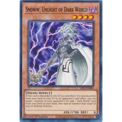 Snoww, Unlight of Dark World - SR13-EN044