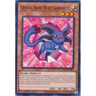 Crystal Beast Ruby Carbuncle - SDCB-EN001