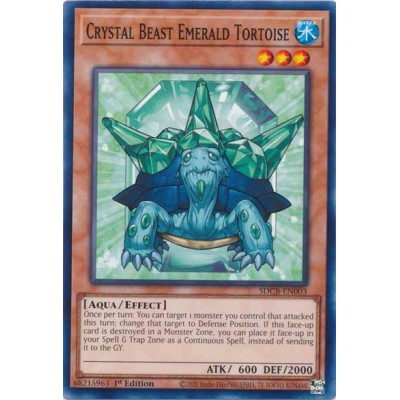 Crystal Beast Emerald Tortoise - SDCB-EN003