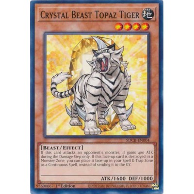 Crystal Beast Topaz Tiger - SDCB-EN004