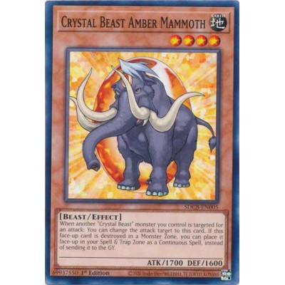 Crystal Beast Amber Mammoth - SDCB-EN005