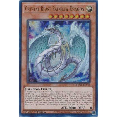 Crystal Beast Rainbow Dragon - SDCB-EN044