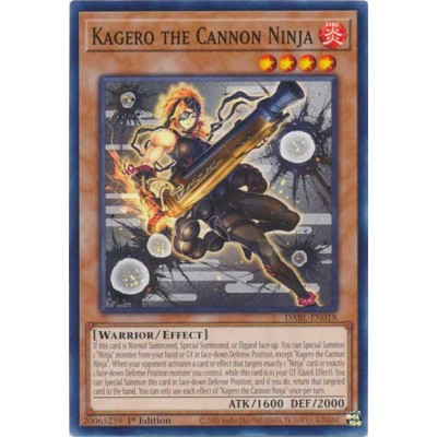 Kagero the Cannon Ninja - DABL-EN018