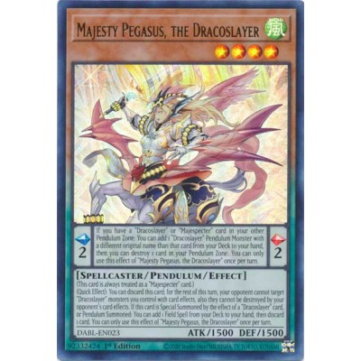 Majesty Pegasus, the Dracoslayer - DABL-EN023