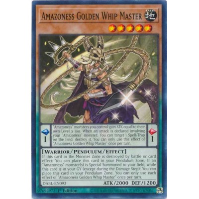 Amazoness Golden Whip Master - DABL-EN093