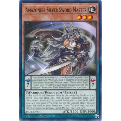 Amazoness Silver Sword Master - DABL-EN094