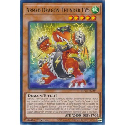 Armed Dragon Thunder LV5 - MP22-EN003