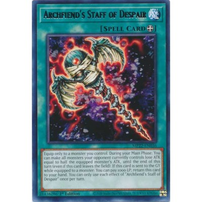 Archfiend's Staff of Despair - MP22-EN036