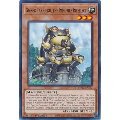 Gizmek Taniguku, the Immobile Intellect - MP22-EN132