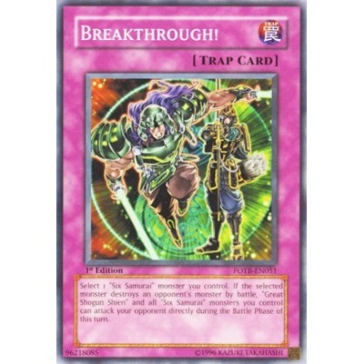 Breakthrough! - FOTB-EN051 - Nova