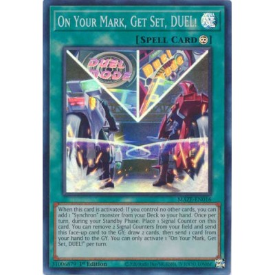 On Your Mark, Get Set, DUEL - MAZE-EN016