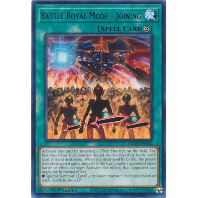 Battle Royal Mode - Joining - MAZE-EN026