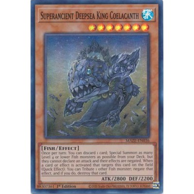 Superancient Deepsea King Coelacanth - MAZE-EN036