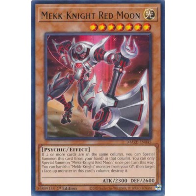 Mekk-Knight Red Moon - MAZE-EN045