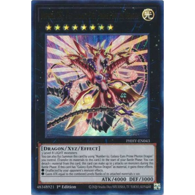 Number C62: Neo Galaxy-Eyes Prime Photon Dragon - PHHY-EN043