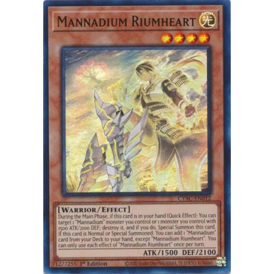 Mannadium Riumheart - CYAC-EN012