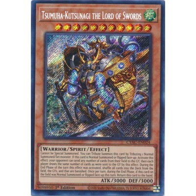 Tsumuha-Kutsunagi the Lord of Swords - CYAC-EN024