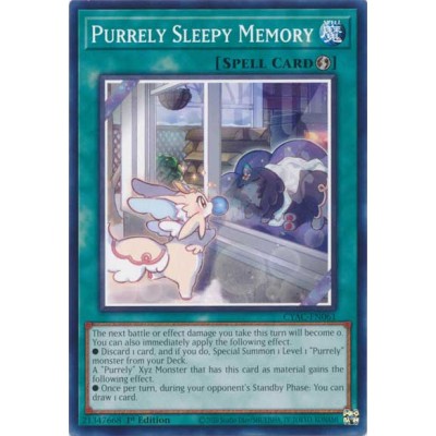 Purrely Sleepy Memory - CYAC-EN061