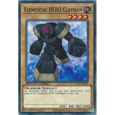 Elemental HERO Clayman - SGX2-ENA03