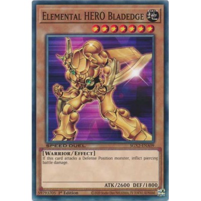 Elemental HERO Bladedge - SGX2-ENA09