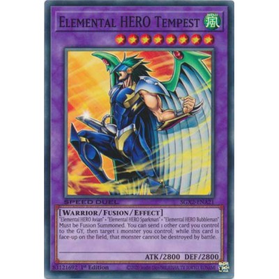 Elemental HERO Tempest - SGX2-ENA21 - Common