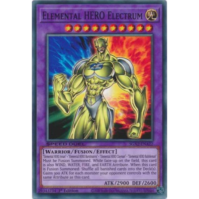 Elemental HERO Electrum - SGX2-ENA22